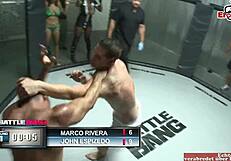 Brunette teen 18+ with pierced natural tits gets a huge boob cumshot