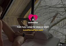 brunette gives blowjob before bent over fucking and riding