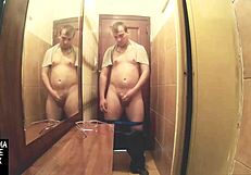 Intense Fucking Fat Amateur Between Walls With Big Ass Cumshot