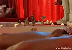 sensual body touching