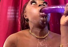 Messed My Black Ebony Ass Up With Anal Sex And Cum