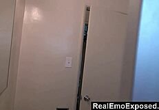 realemoexposed - everytime he takes a shower daisy cruiz comes to suck his cock