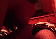 i'm sucking this fat black dick in the hotel room