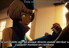 Deleted Persona 3 Reload scene with Japanese cartoon masturbation