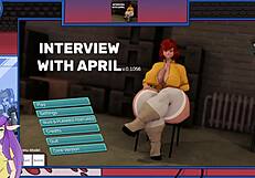 TMNT April O'Neil Interview with Monster Cock Tease 😏