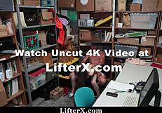 Shoplifter Teena D and mall officer strike a hot, satisfying deal at LifterX