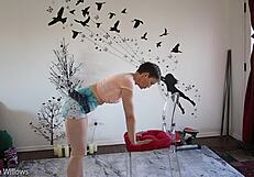 My yoga lesson turned into a surprising session with a friend