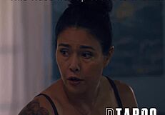 why is dana vespoli saluting oliver flynn's cock?
