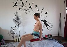 My yoga lesson turned into a surprising session with a friend