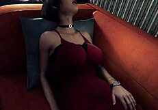 Her crazy desire for sex drives her mad in animation