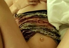 latina teen 18+ cums as i play with her clit and small tits