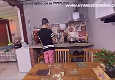 Family bareback with my Brazilian cousin feels so raw