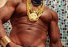 Hallelujah johnson asks, 'is this enough dick for everybody?' while worshipping big black cock and cumming solo