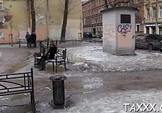 in reality casting interview, teen 18+ endures rough hardcore with mature partner, sloppy and wild