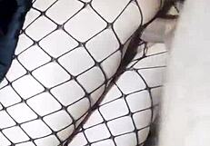 Girlfriend Fucked Hard While Standing