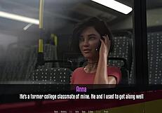 anita's internship at the office in anime style