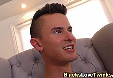 my gay twink buddy rides big black cocks with skill