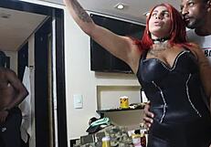 behind the scenes with ruiva michelly and myke brazil