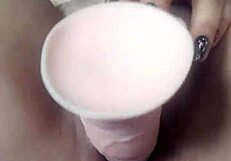 pornstar poosoo loves dildo again