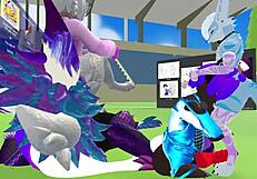 hey, check out these gay vr hoes in action