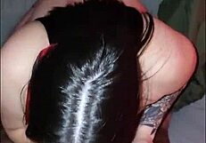 Asian Amateur Craves White Cock in Homemade POV Doggystyle!