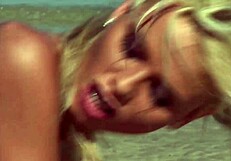 caylian curtis bangs pilot hard on secluded beach