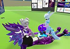 hey, check out these gay vr hoes in action