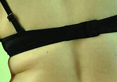 This asian wife is riding casually.