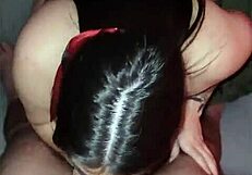 Asian Amateur Craves White Cock in Homemade POV Doggystyle!