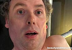 blonde teen 18+ candee take an old prick sucking blowjob fucking facial hardcore