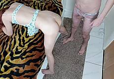 big ass wife takes cum in wild ride