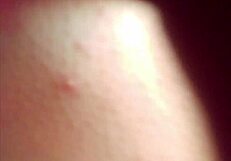 My girlfriend's asshole on the squeaky bed