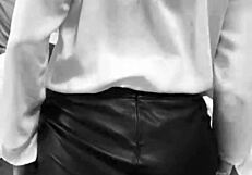 Hey, hot secretary here waiting for your naughty instructions, boss!