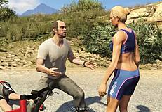 gta v porn with exercising demons in pov