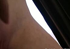 Adorable teen 18+ wench loves sucking big dongs in rough fucking