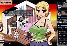 Blonde step-sister's big tits and pussy destroyed