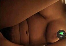 Fiery Brunette Masturbates Intensely For Viewer