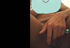 Fiery Brunette Masturbates Intensely For Viewer