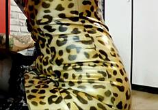 Slave’s Hot Dance Teases Dominatrix Nika in Latex