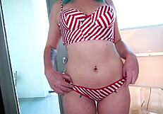 Fallon Love Swallows Big Cum Load