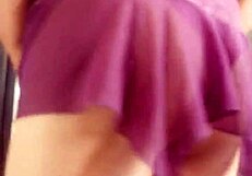 Travesti Model Showing Off Stunning Looks in Crossdressing Display for Fans