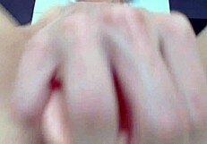 mature babe squirts in cuckold webcam orgasm