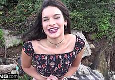 Teen Amateur's Deep Emotional Outdoor Deepthroat and Group Pussy Lips Adventure