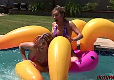 Can Gwen And Trisha Handle Intense Lesbian Afternoon?