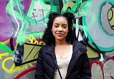 Wow! German Scout Tiny Brown PAWG Dilara Baby Fucked Rough on First Date. So Wild Outdoors!