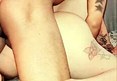 Black Stud Strokes My Latina Shemale Ass