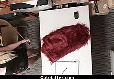 British teen 18+ detained for shoplifting, the officer said sternly.