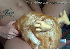 Anastasia's Intense Couch Masturbation