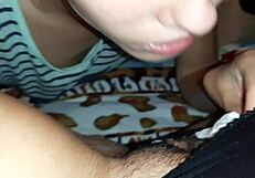 Lesbian Girls Perform Cunilingus and Muff Diving in Rainy POV