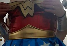 Hot Young Redhead Sucks Cock in Cosplay!